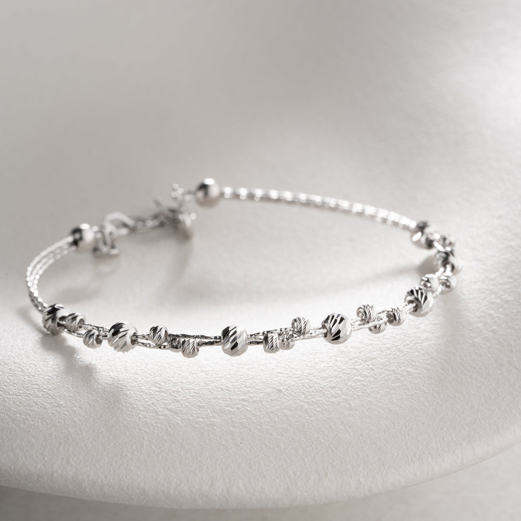 MEHRFACHE DORIKA ARMKETTE | 925 SILBER