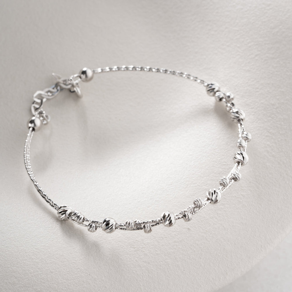 MEHRFACHE DORIKA ARMKETTE | 925 SILBER