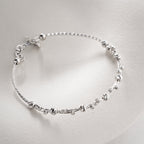 MEHRFACHE DORIKA ARMKETTE | 925 SILBER