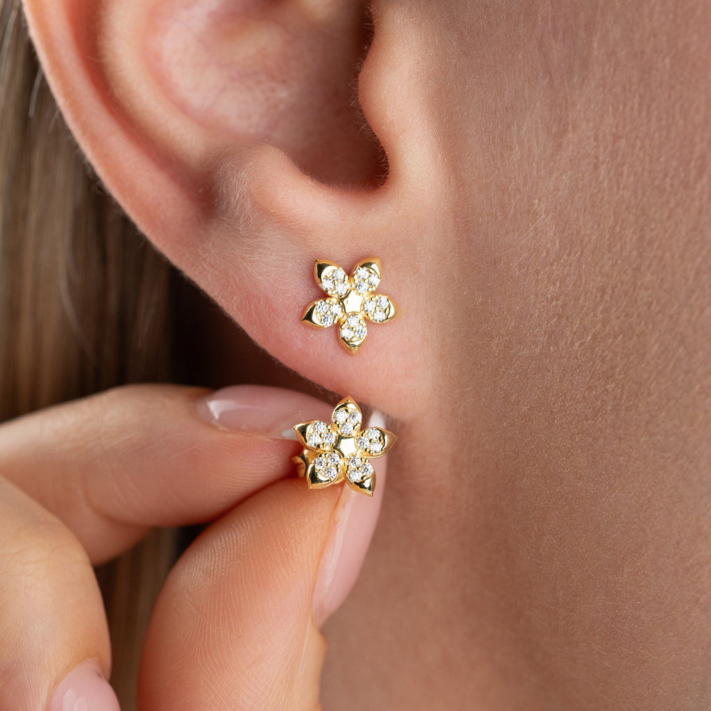 BLOOM OHRRINGE | 925 SILBER