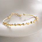 GOLD-SPIRAL-DORIKA ARMKETTE | 925 SILBER