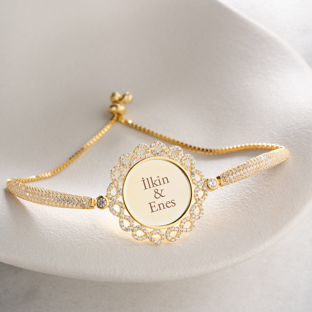 NAMENSARMBAND ARMKETTE | 925 SILBER