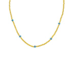 DORICA NAZAR HALSKETTE aus 925 Silber - Eleganter Halskette - AURIME