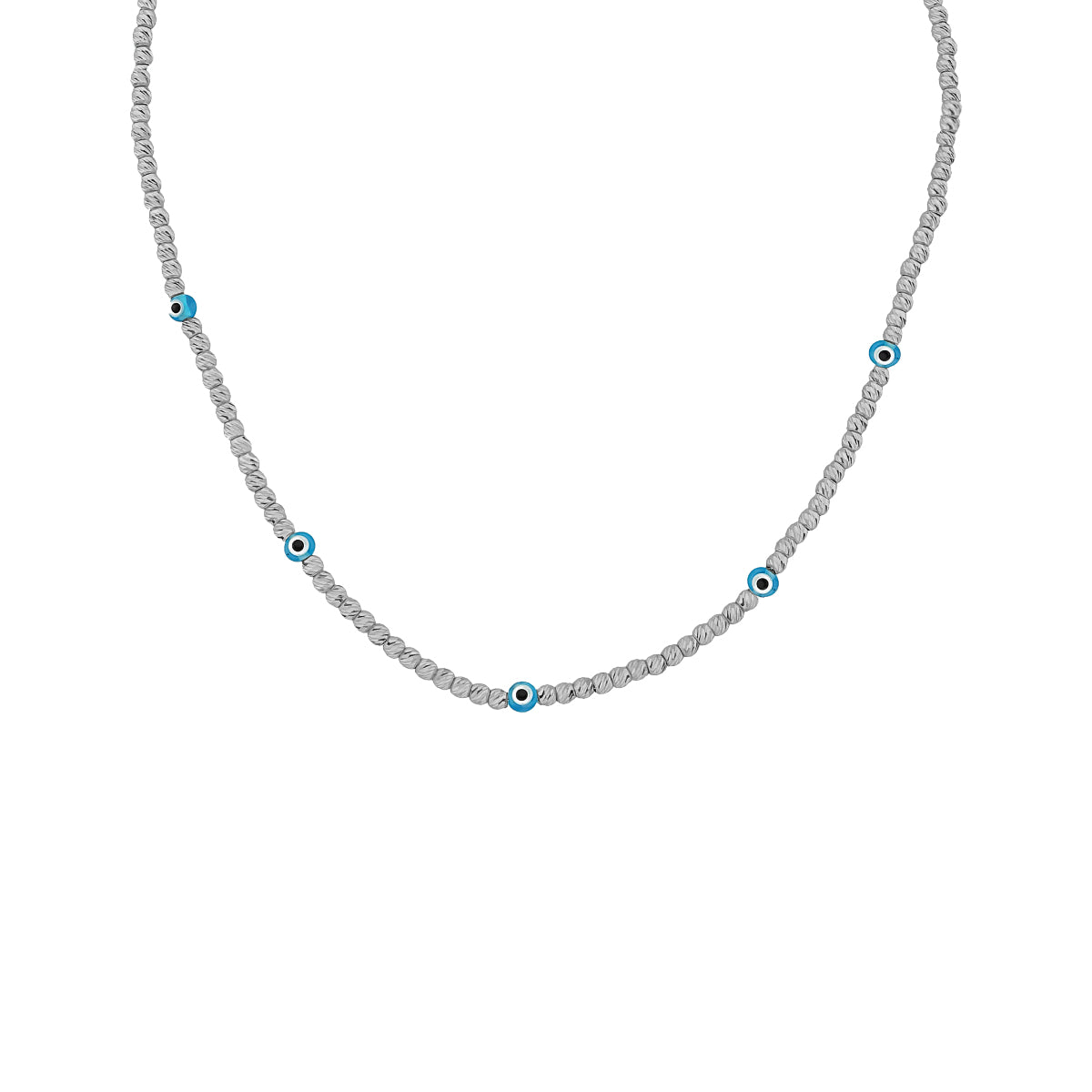 DORICA NAZAR HALSKETTE aus 925 Silber - Eleganter Halskette - AURIME