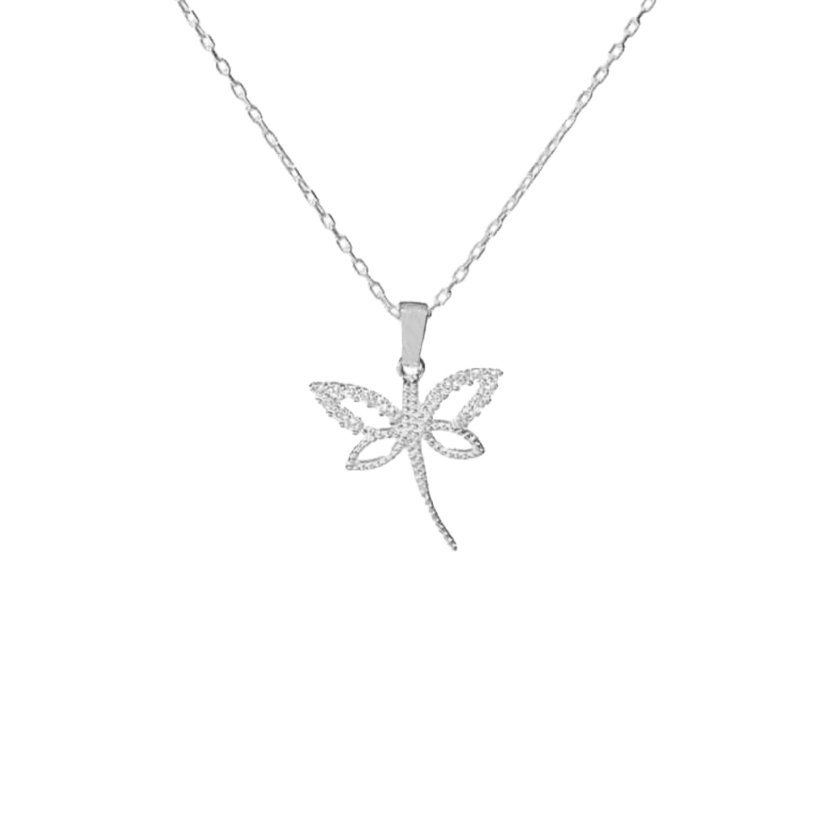 MINI LIBELLE KETTE aus 925 Silber - Eleganter Halskette - AURIME