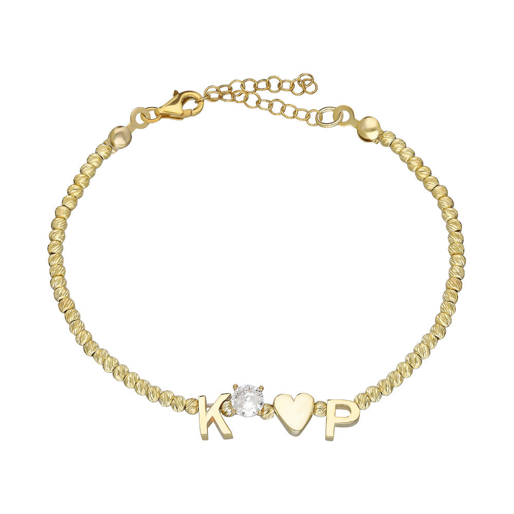 LOVE DORICA BRACELET aus 925 Silber - Hochwertiger Schmuck - AURIME