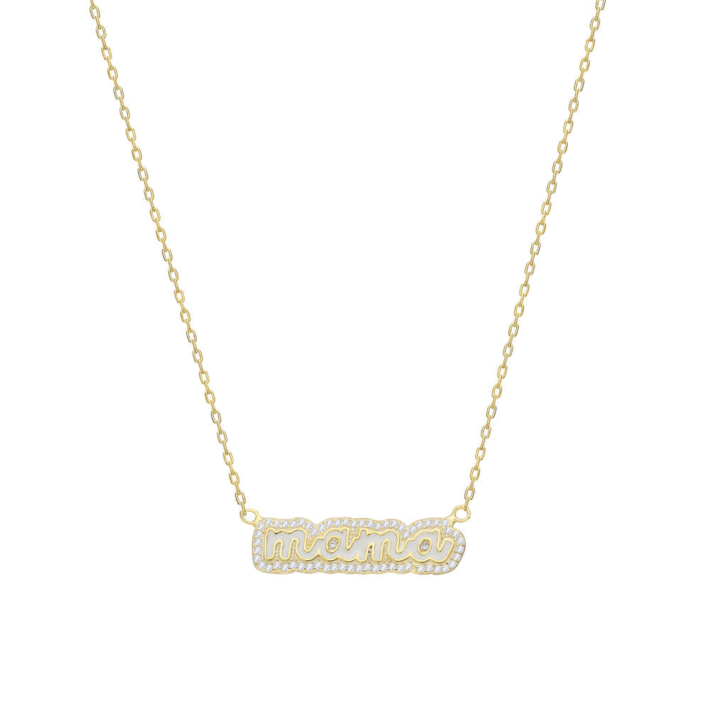 COLORFULL PRECIOUS NAME NECKLACE | 925 SILBER