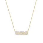 COLORFULL PRECIOUS NAME NECKLACE | 925 SILBER