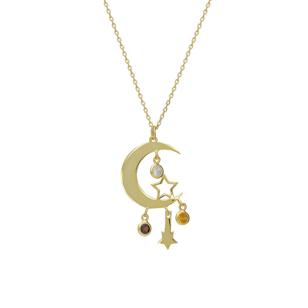 MOON&STERN HALSKETTE | 925 SILBER