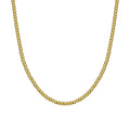 DORICA Halskette aus 925 Silber von AURIME, elegante Kette mit feinem Silberdesign, sichtbar im Bild.