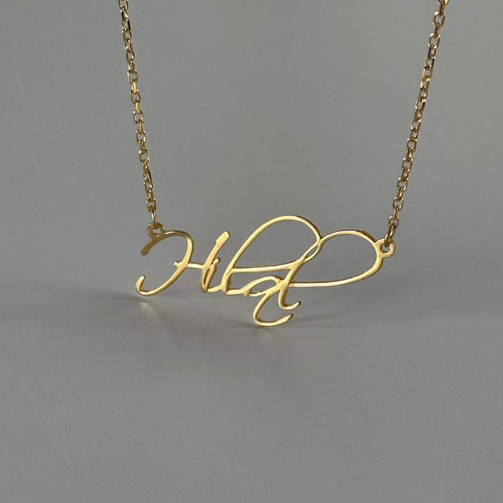 SCRIPT NAMENSKETTE | 925 SILBER