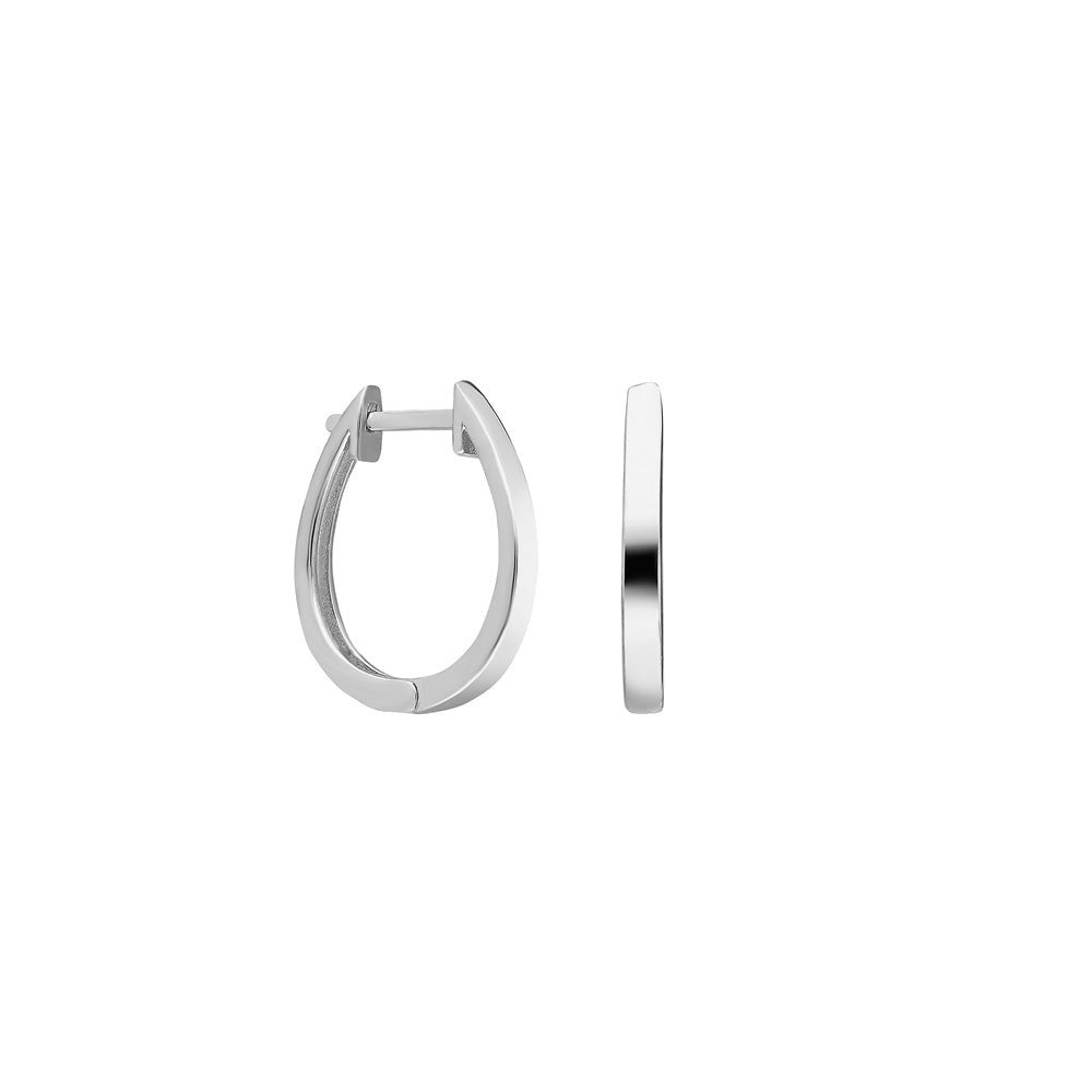 ELIPS BASIC OHRRING aus 925 Silber - Eleganter Ohrringe - AURIME