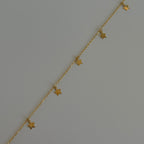 STAR FUSSKETTE | 925 SILBER