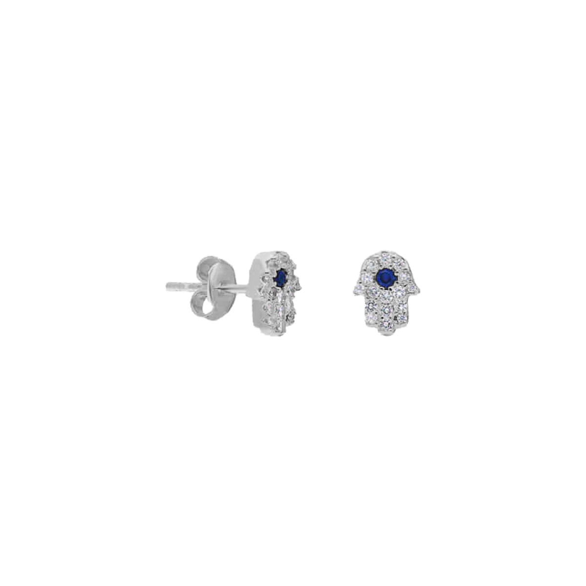 FATIMAS HAND MINI OHRRING aus 925 Silber - Eleganter Ohrringe - AURIME