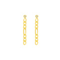 Figaro Chain Ohrring (6994363121709)