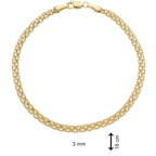 BISMARCK ARMKETTE | 14K GOLD