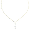 EINFACHE PERLENKETTE HALSKETTE | 14K GOLD