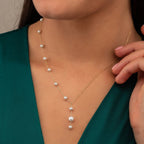 EINFACHE PERLENKETTE HALSKETTE | 14K GOLD