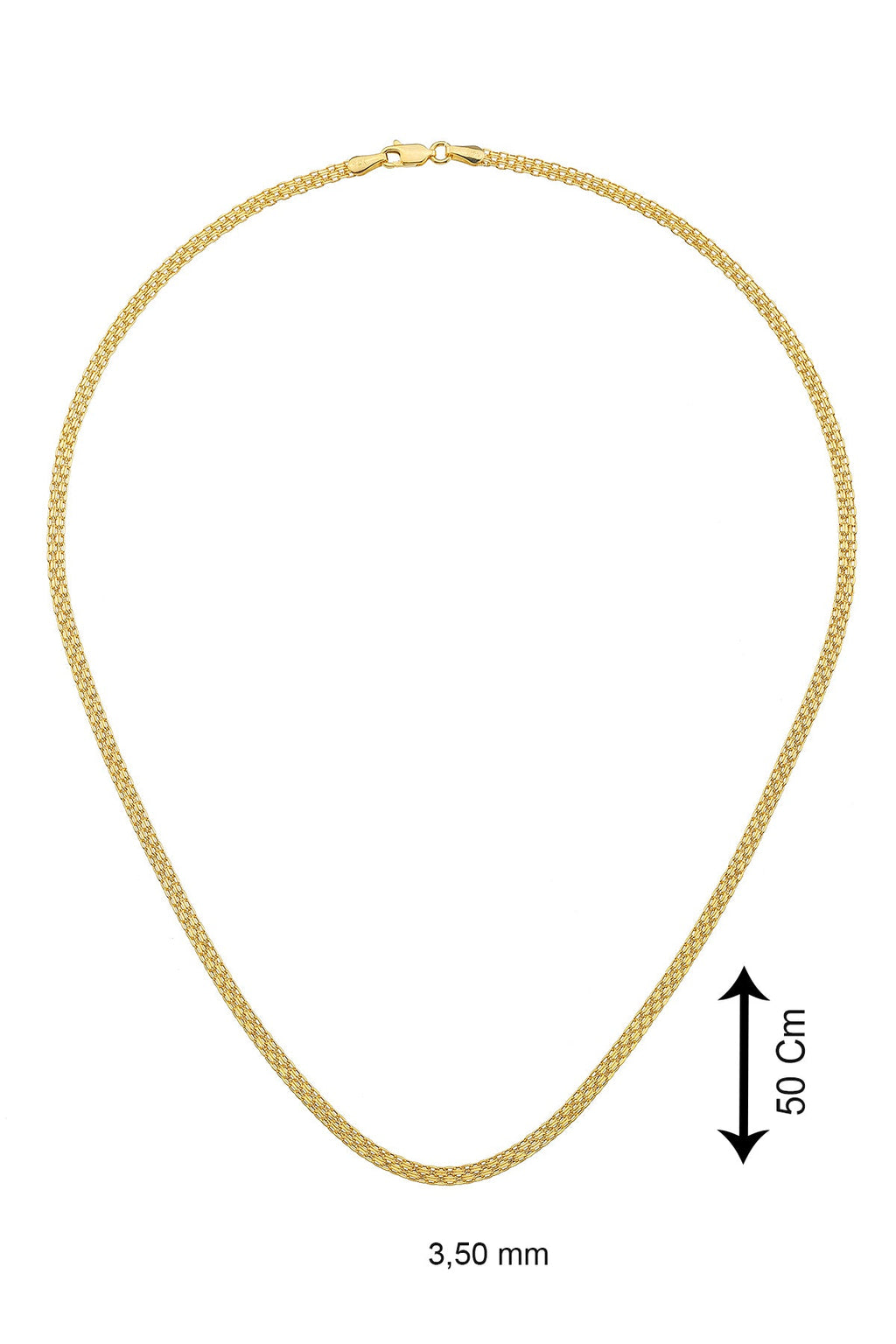 BİSMARK HALSKETTE | 14K GOLD