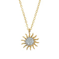 SONNEN-MOTIV ELEGANTE HALSKETTE | 14K GOLD