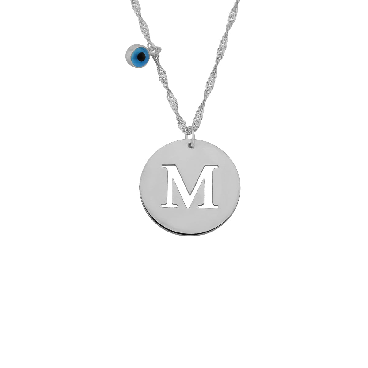 GALIA HALSKETTE MIT NAZAR aus 925 Silber - Eleganter Halskette - AURIME