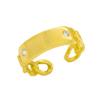 GOURMET ZIRKONIA RING aus 925 Silber - Eleganter Ring - AURIME