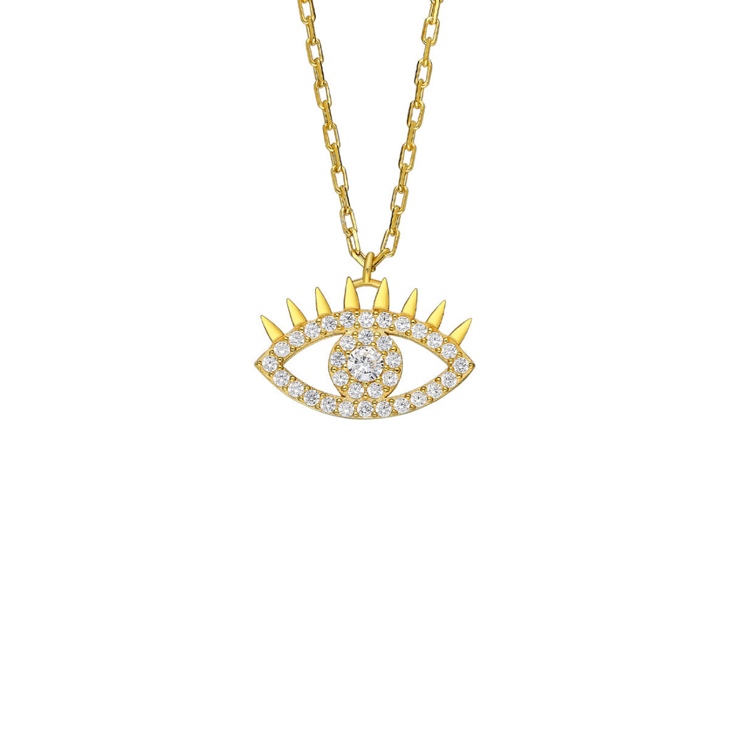 HILLARY AUGE HALSKETTE aus 925 Silber - Eleganter Halskette - AURIME