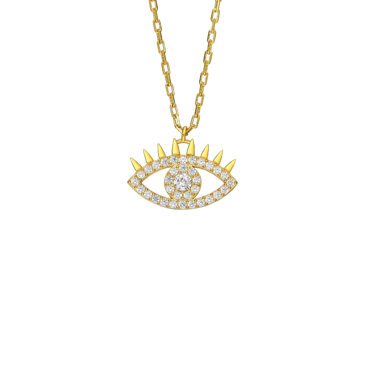 HILLARY AUGE HALSKETTE aus 925 Silber - Eleganter Halskette - AURIME
