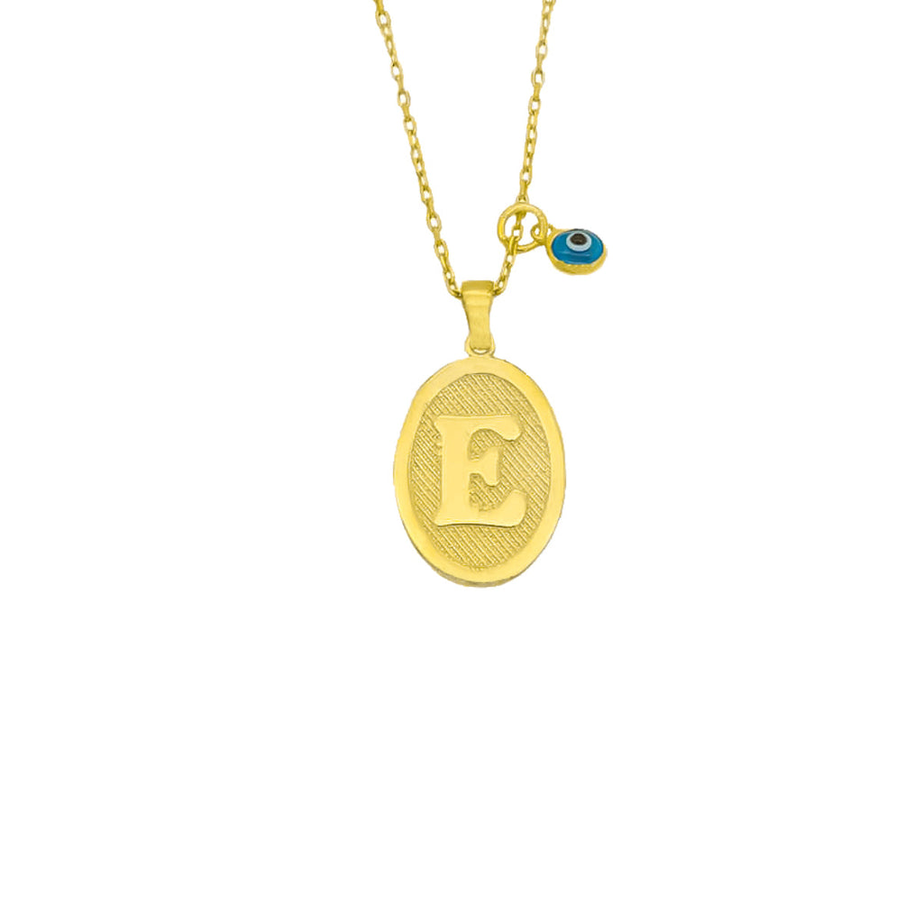 HALSKETTE MIT MONOGRAM aus 925 Silber - Eleganter Halskette - AURIME