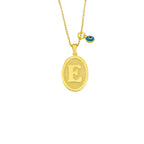 HALSKETTE MIT MONOGRAM aus 925 Silber - Eleganter Halskette - AURIME