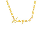 HAYAL SIGNATUR KETTE aus 925 Silber - Eleganter Halskette - AURIME