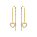 Heart Threader Earrings (7030549872685)