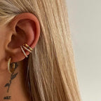ROUND  OHRRING aus 925 Silber - Eleganter Ohrringe - AURIME