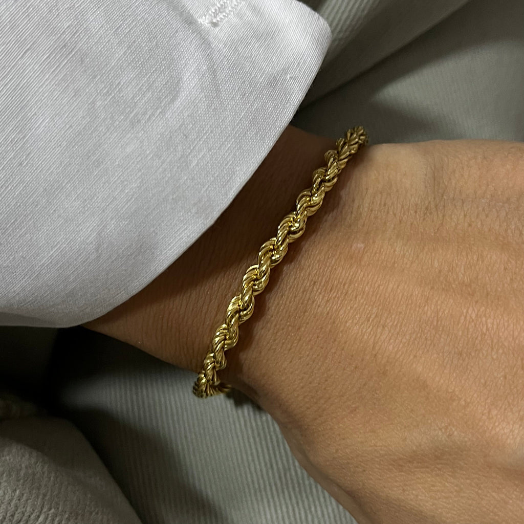 WIRBEL ARMKETTE aus 925 Silber - Eleganter Halskette - AURIME