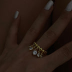 SHAKIRA RING aus 925 Silber - Eleganter Ring - AURIME