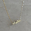 PERLEN ARABISCHE HALSKETTE | 925 SILBER