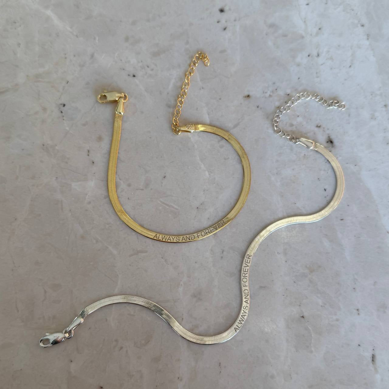 SNAKE PARTNER ARMBAND | 925 SILBER