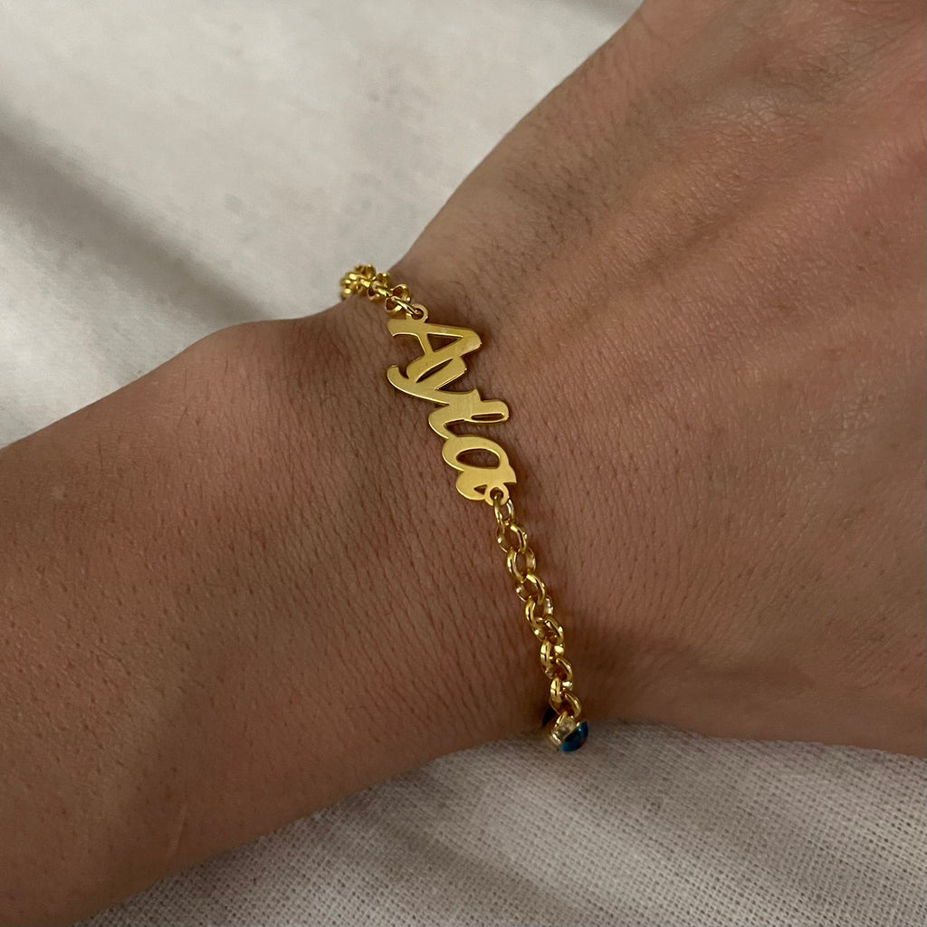 2ER NAZAR NAMENSARMKETTE | 925 SILBER