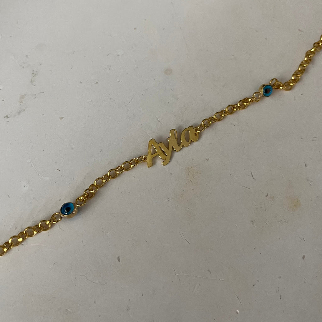 2ER NAZAR NAMENSARMKETTE | 925 SILBER