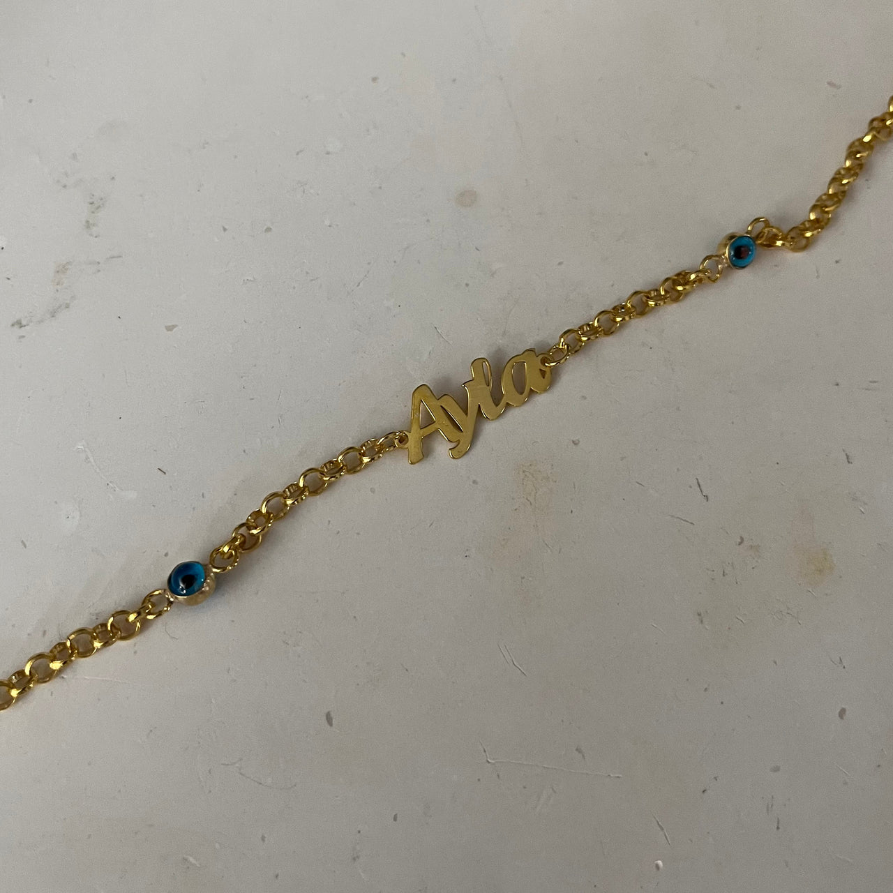 2ER NAZAR NAMENSARMKETTE | 925 SILBER