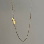 MINI NAMENSKETTE aus 925 Silber - Eleganter Halskette - AURIME