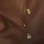 MINI NAMENSKETTE aus 925 Silber - Eleganter Halskette - AURIME