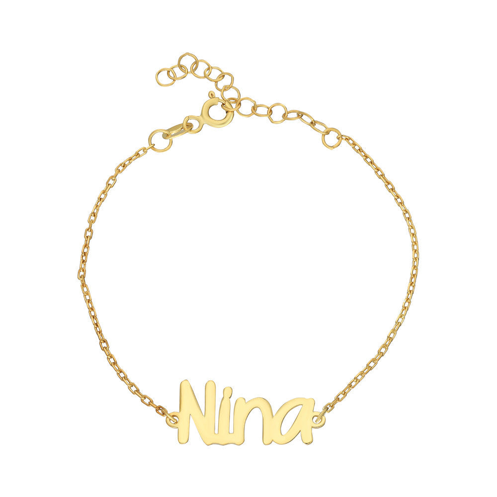 NAMENSARMKETTE CUTIE KIDS aus 925 Silber - Eleganter Halskette - AURIME