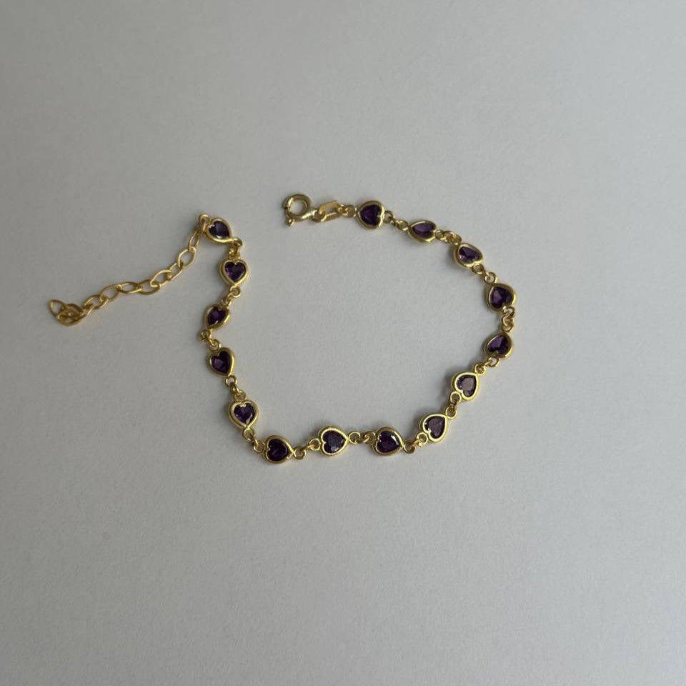 SEQUENTIELLES HERZARMBAND | 925 SILBER