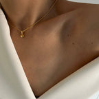MIYA HERZ HALSKETTE aus 925 Silber - Eleganter Halskette - AURIME