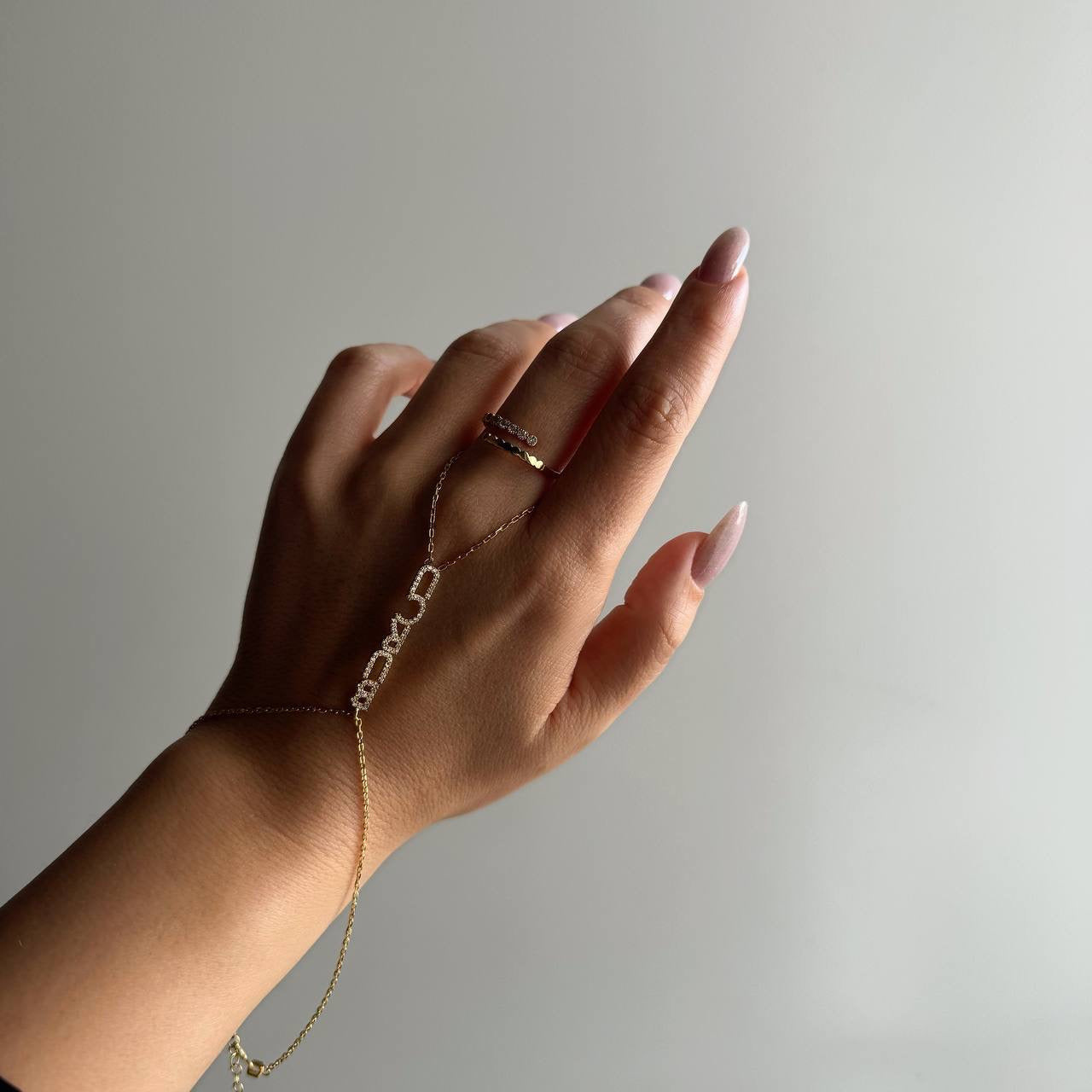 PREMIUM NAMENS HANDKETTE | 925 SILBER