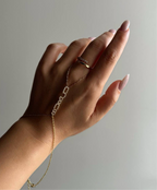 PREMIUM NAMENS HANDKETTE | 925 SILBER