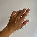 BOMB HERZ  HANDKETTE | 925 SILBER