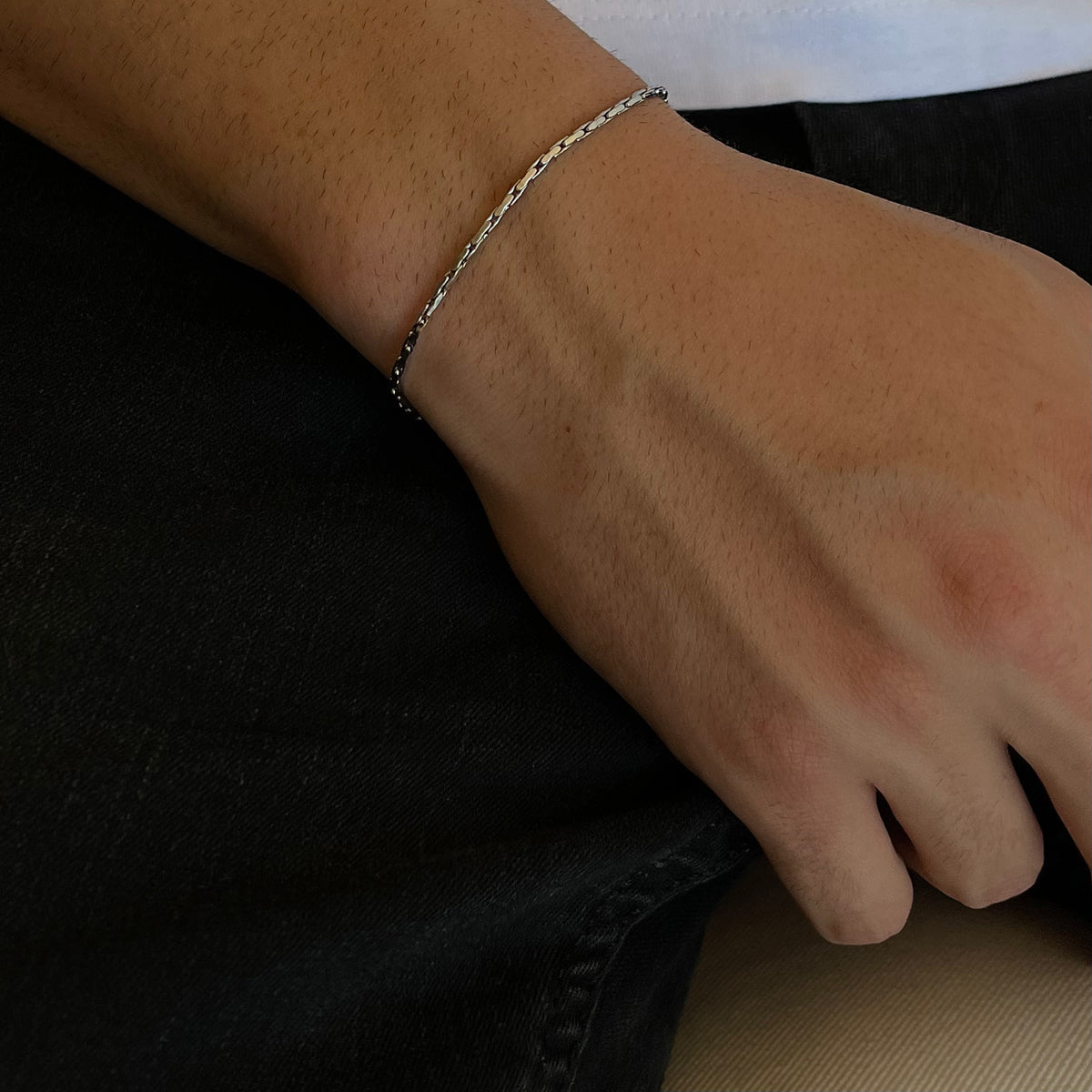 CHICAGO ARMBAND aus 925 Sterling Silber - Eleganter Armband - AURIME