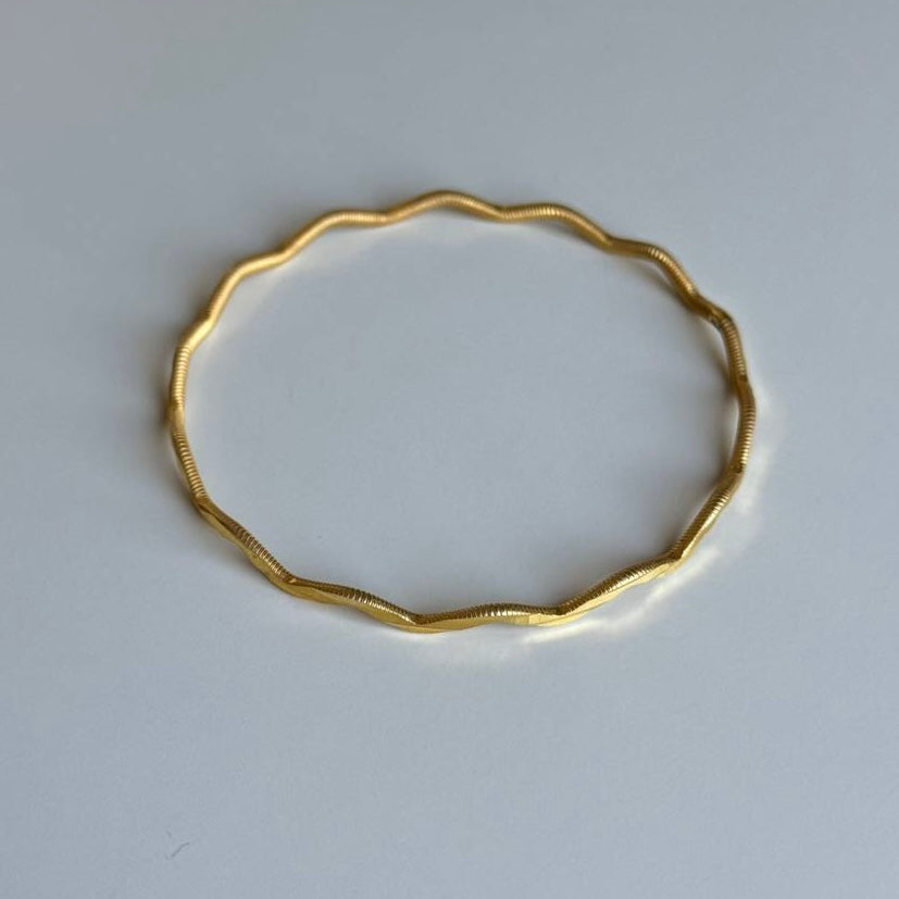 ZIKZAK AJDA ARMREIFEN aus 925 Silber - Hochwertiger Schmuck - AURIME